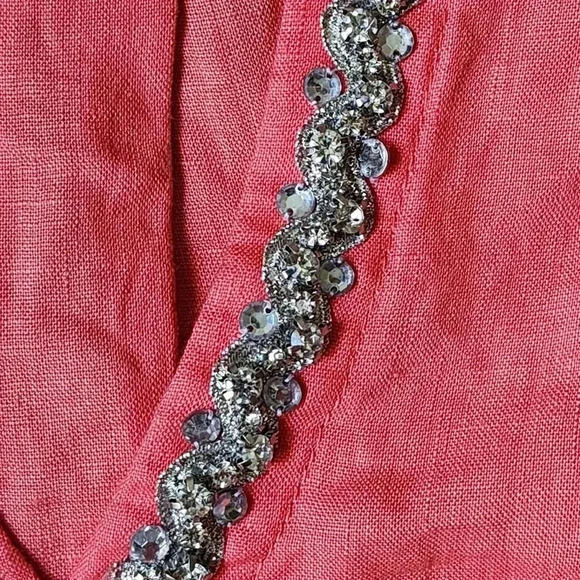 MALVIN linen tunic pink - Picture 3 of 6